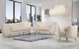 Margaret Channel Tufted Velvet Living Room Collection in 6 Color Options