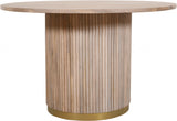 Oakley Round Fluted Dining Table