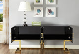 Bethany Contemporary Sideboard in Black or White