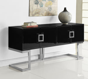 Bethany Contemporary Sideboard in Black or White