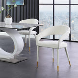 Dee Velvet Fabric Dining Chair in 6 Color Options