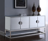 Arabella Mirrored Sideboard in Chrome or Gold Frame