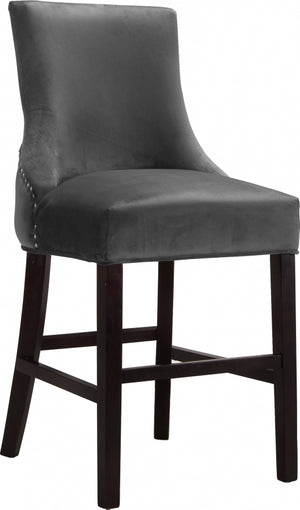 Hanna Velvet Counter Height Stool in 4 Color Options