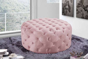 Addie Tufted Velvet Ottoman in 7 Color Options