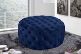 Addie Tufted Velvet Ottoman in 7 Color Options