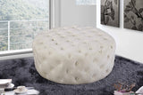 Addie Tufted Velvet Ottoman in 7 Color Options