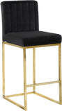 Griselle Velvet Counter Height Stool in 5 Color Options