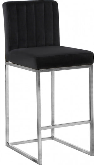 Griselle Velvet Counter Height Stool in 3 Color Options