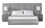 Bucky Grey Upholstered Bedroom Collection