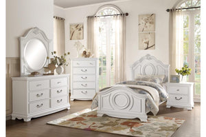 Lucy Traditional White Bedroom Collection