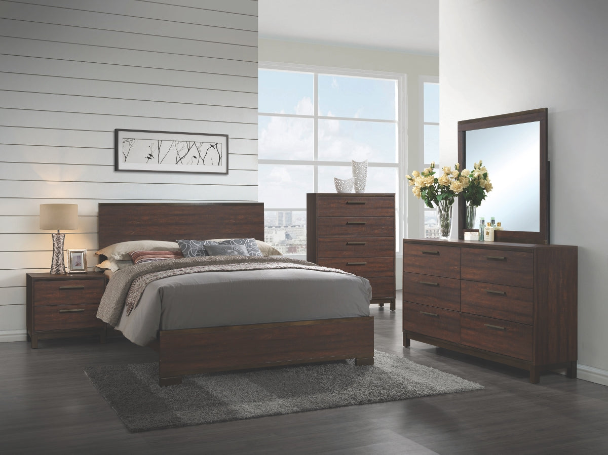 Edman Rustic Tobacco Bedroom Collection