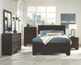 Brooke Dark Cocoa Storage Platform Bedroom Collection