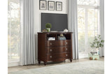 Maggie Storage Bedroom Collection in Espresso or White Finish