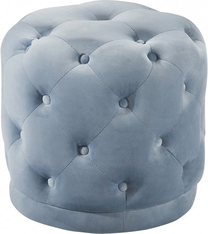 Harvey Tufted Round Velvet Ottoman in 7 Color Options