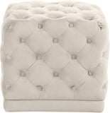 Eileen Tufted Velvet Ottoman in 7 Color Options