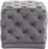 Eileen Tufted Velvet Ottoman in 7 Color Options