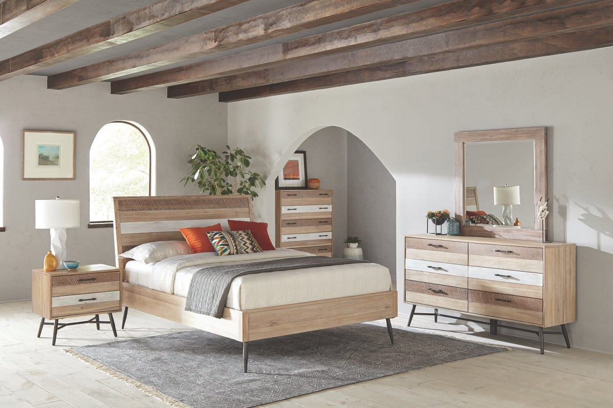 Marilyn Rustic Platform Bedroom Collection