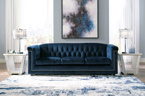 Jessie Velvet Living Room Collection