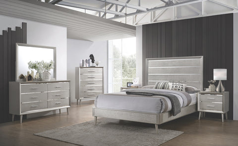 Robin Metallic Glam Bedroom Collection