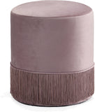 Freddy Velvet Ottoman in 4 Color Options