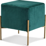 Elsa Square Velvet Ottoman in 6 Color Options