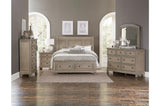 Beth Sleigh Platform Bedroom Collection with Storage Footboard