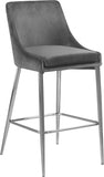 Catrina Velvet Counter Height Stool in 3 Color Options