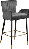 Pixie Velvet Counter Height Stool in 5 Color Options