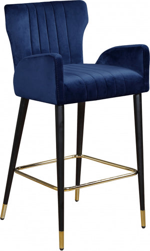 Pixie Velvet Counter Height Stool in 5 Color Options