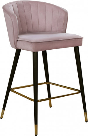 Casey Velvet Counter Height Stool in 5 Color Options