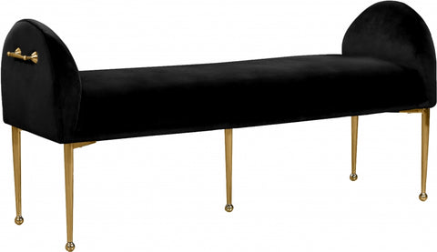 Ollie Velvet Bench in 5 Color Options