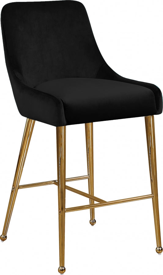 Catrina Velvet Counter Height Stool in 6 Color Options