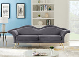 Lips Velvet Living Room Collection in 5 Color Options