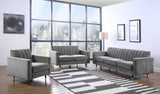 Lea Channel Tufted Living Room Collection in 3 Color Options