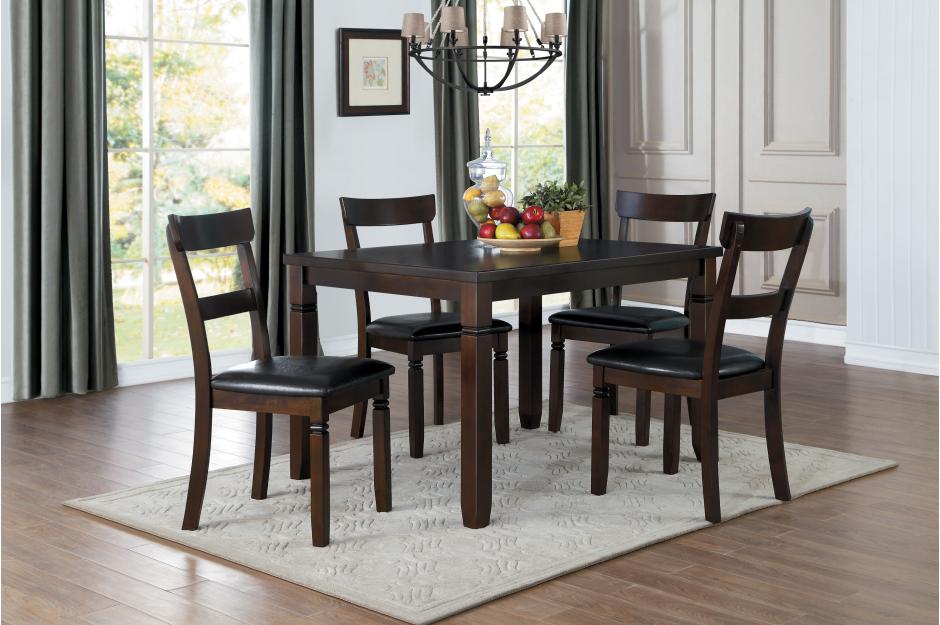 Oksana 5 Piece Dining Room Set