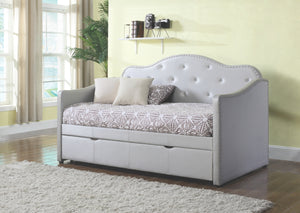 Dilana Tufted Upholstered Daybed with Trundle