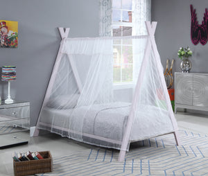 Pink Teepee Canopy Bed
