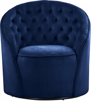 Alessa Tufted Velvet Swivel Accent Chair in 4 Color Options