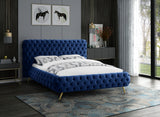 Langston Velvet Tufted Platform Bed in 4 Color Options