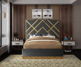 Victory Contemporary Bed in 5 Color Options