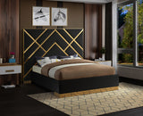 Victory Contemporary Bed in 5 Color Options