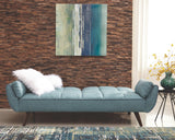 Cheyenne Fabric Sofa Bed in Turquoise or Grey