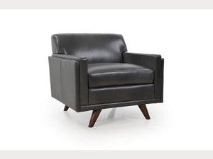 Milo Mid Century Leather Living Room Collection