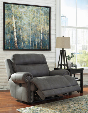 Austin Reclining Living Room Collection in Grey