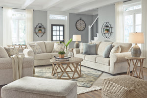 Halsey Ivory Living Room Collection with Optional Queen Sleeper