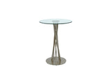 Mason Swirling Vortex Column Pub Table