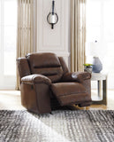 Stony Reclining Living Room Collection in Fossil or Chocolate