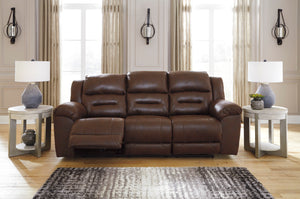 Stony Reclining Living Room Collection in Fossil or Chocolate