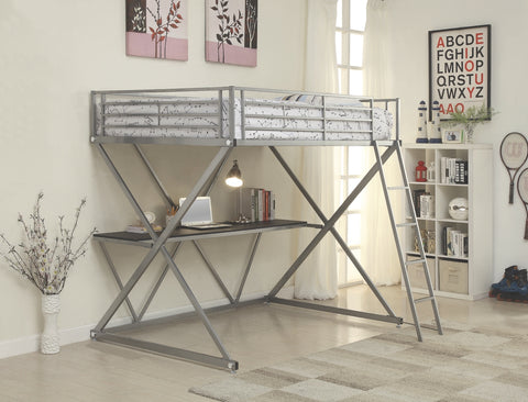 Hilliard Workstation Loft Bed in Twin or Full