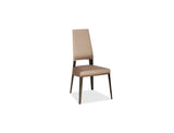 Vivian Upholstered Dining Chair with Steel Tapered Legs